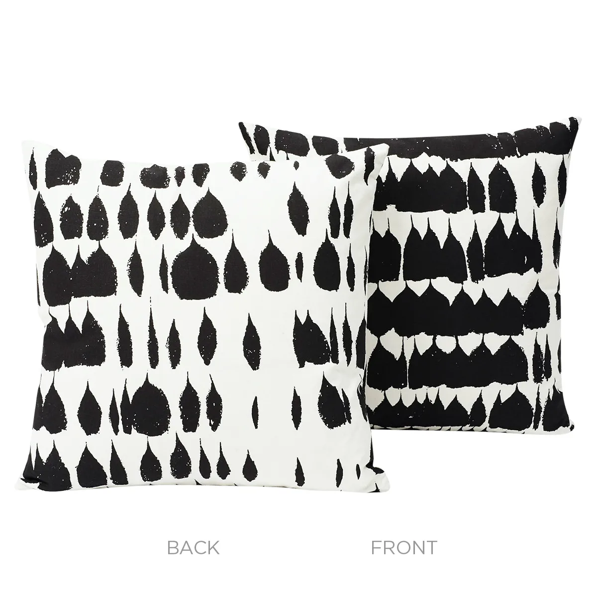 Queen of Spain Pillow - Black Schumacher Queen of Spain Pillow in Black