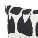 Queen of Spain Pillow - Black Schumacher Queen of Spain Pillow in Black