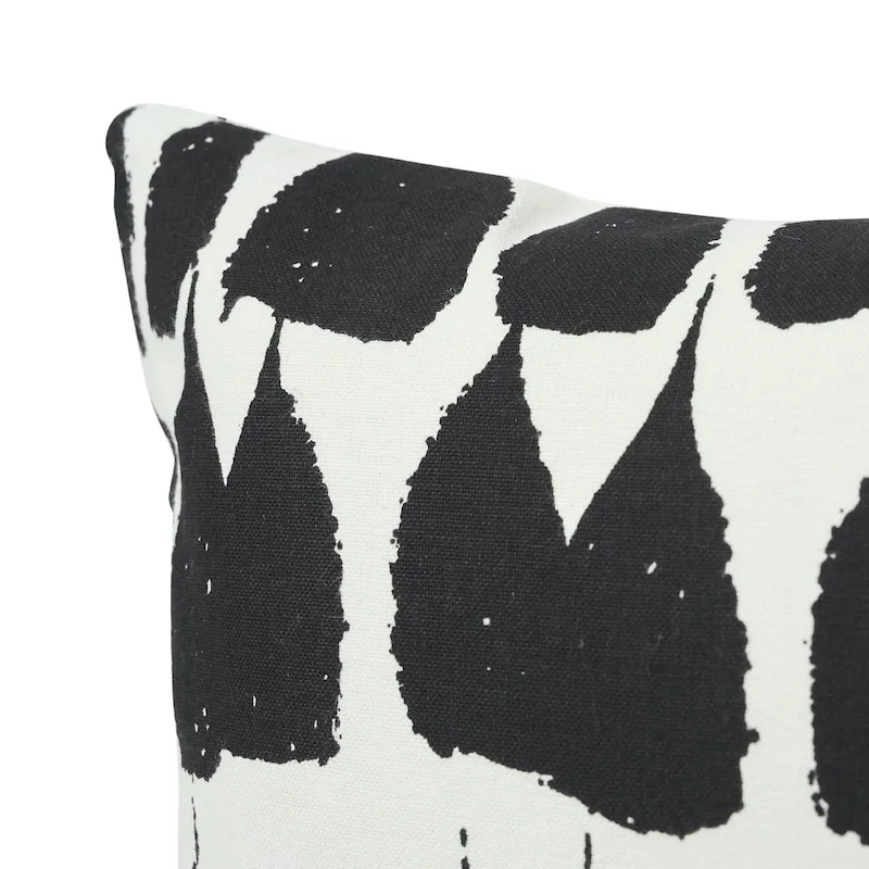 Queen of Spain Pillow - Black Schumacher Queen of Spain Pillow in Black
