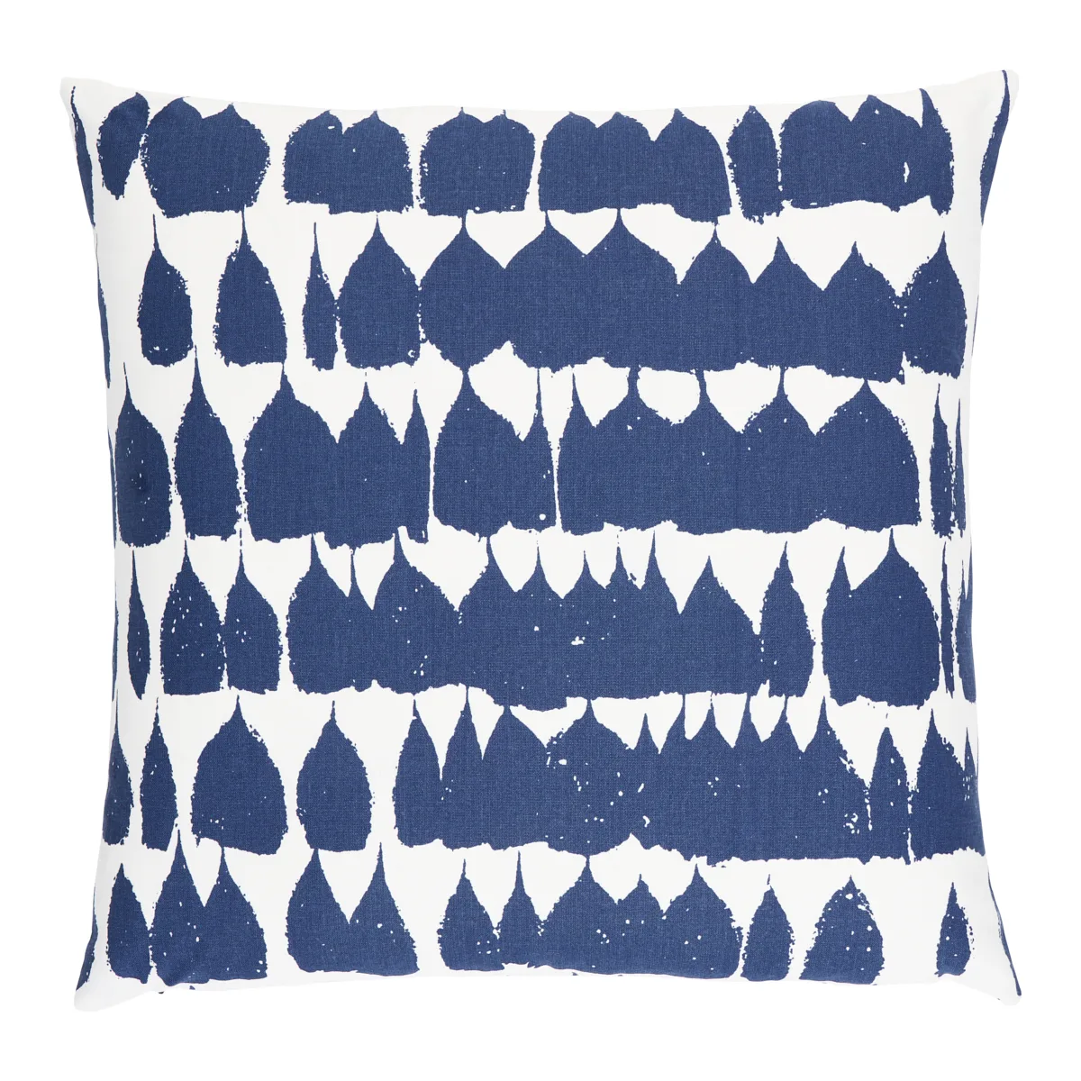 Schumacher Queen of Spain Pillow in Navy