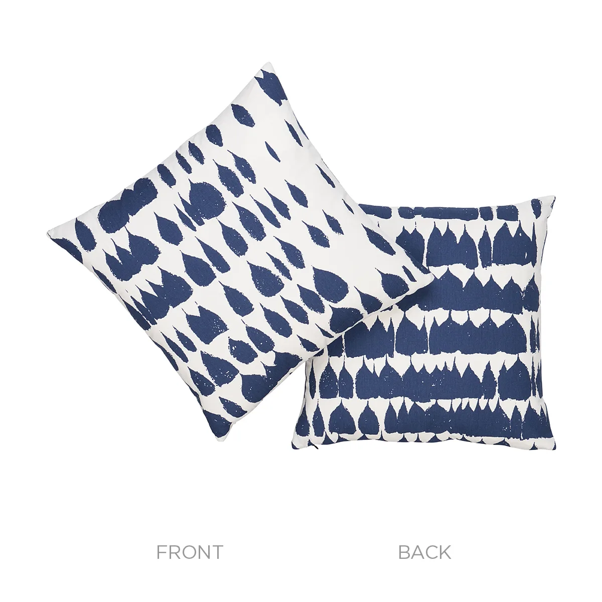 Schumacher Queen of Spain Pillow in Navy