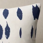 Schumacher Queen of Spain Pillow in Navy