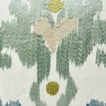 Raja Embroidery Pillow - Sky Schumacher Raja Embroidery Pillow in Sky