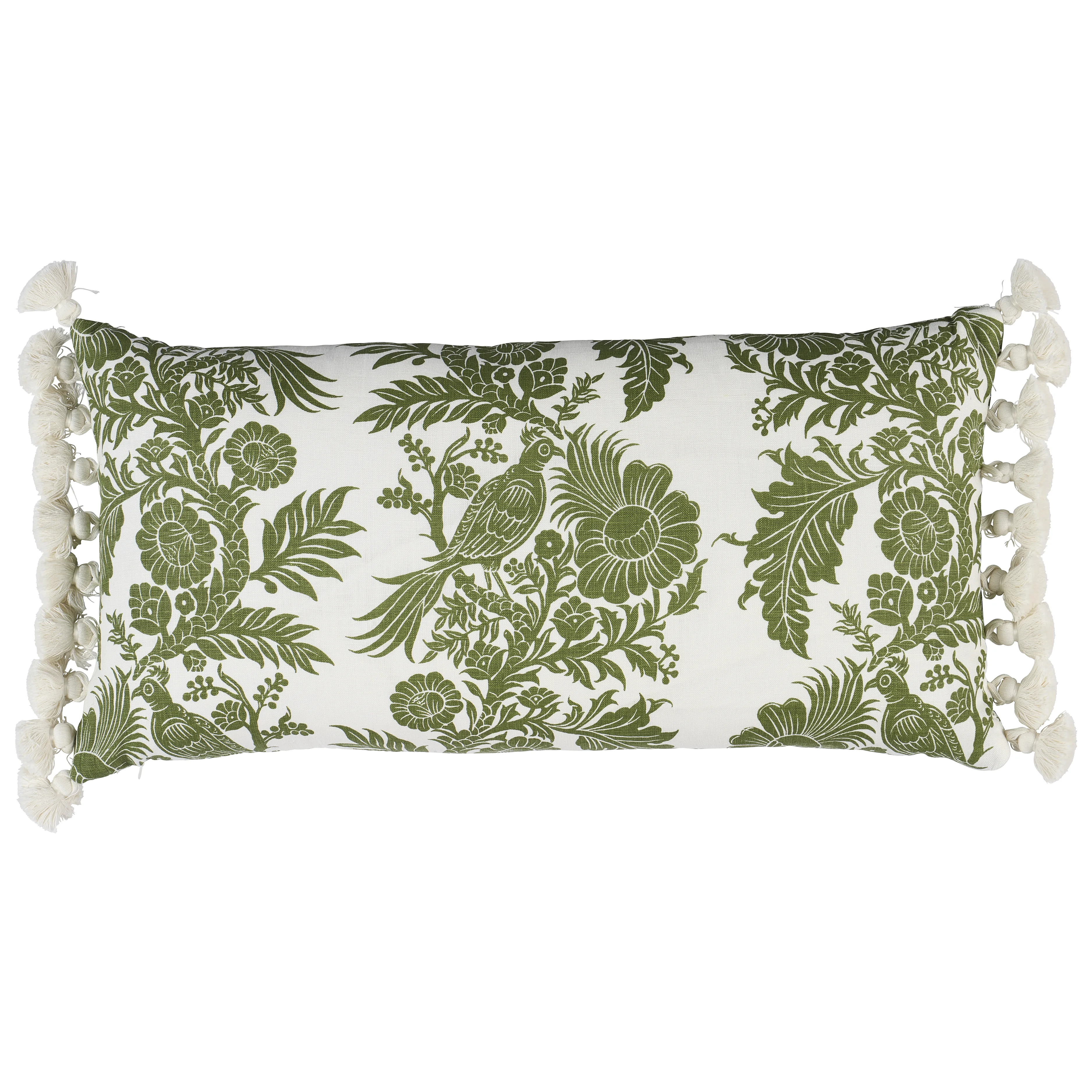 Schumacher Raven Woods Pillow in Green (SO18253018)