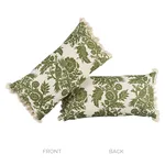 Schumacher Raven Woods Pillow in Green (SO18253018)