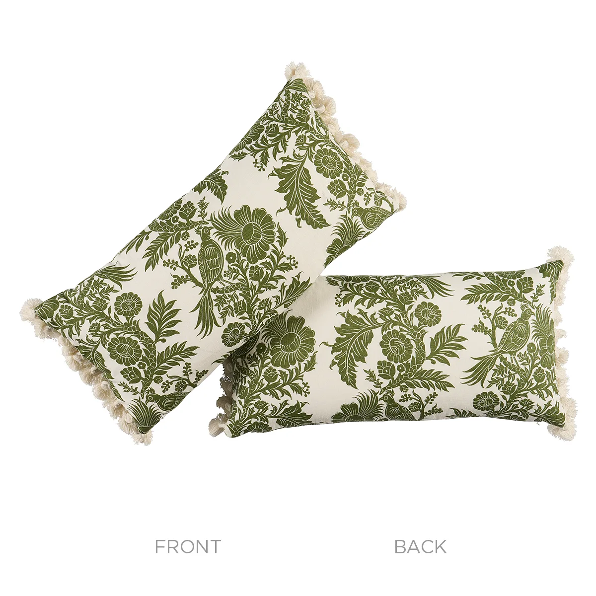 Schumacher Raven Woods Pillow in Green (SO18253018)