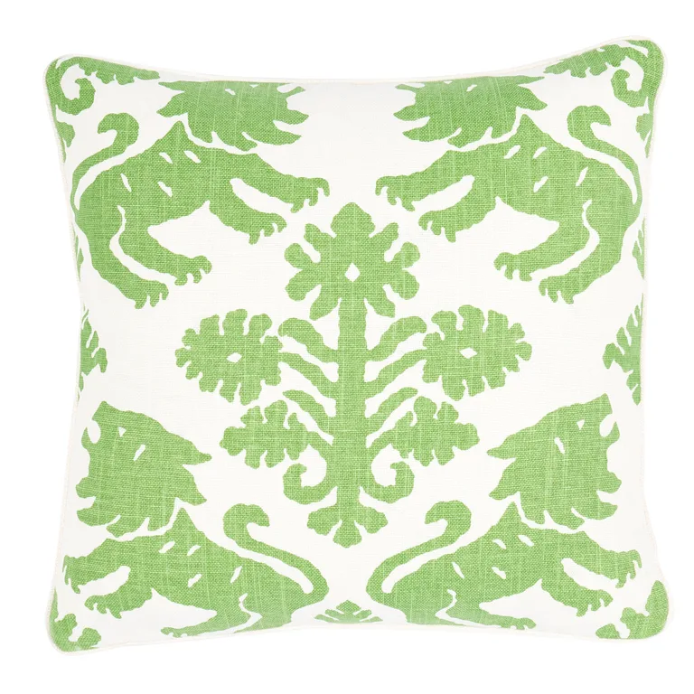 Schumacher Regalia Pillow in Green (SO17730304)
