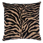 Regine Strie Velvet Pillow - Ebony Schumacher Regine Strie Velvet Pillow in Ebony