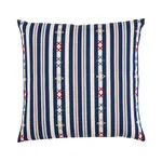 Rhodes Stripe Pillow - Navy Schumacher Rhodes Stripe Pillow in Navy