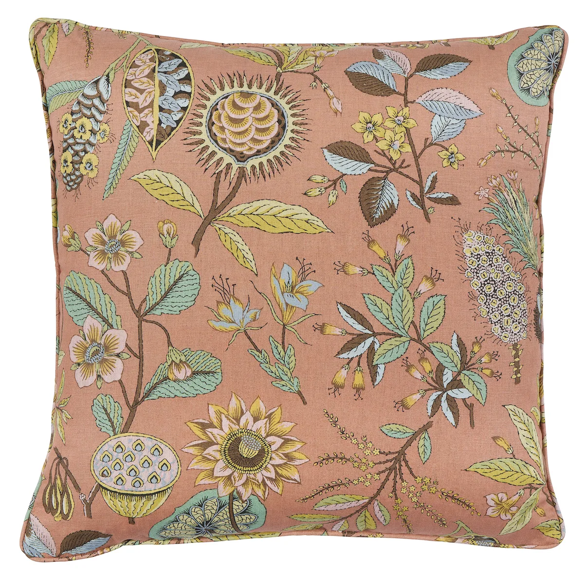 Schumacher Roca Redonda Pillow in Spice (SO17877406)