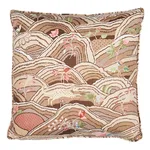 Rolling Hills Pillow - Mocha Schumacher Rolling Hills Pillow in Mocha