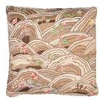 Rolling Hills Pillow - Mocha Schumacher Rolling Hills Pillow in Mocha