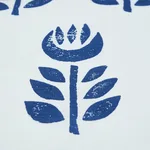 SO17940204 | Rosenborg Hand Print Pillow - Navy Blue Schumacher Rosenborg Hand Print Pillow in Navy Blue (SO17940204)