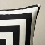 Schumacher Roxbury I/O Pillow in Black (SO18092105)