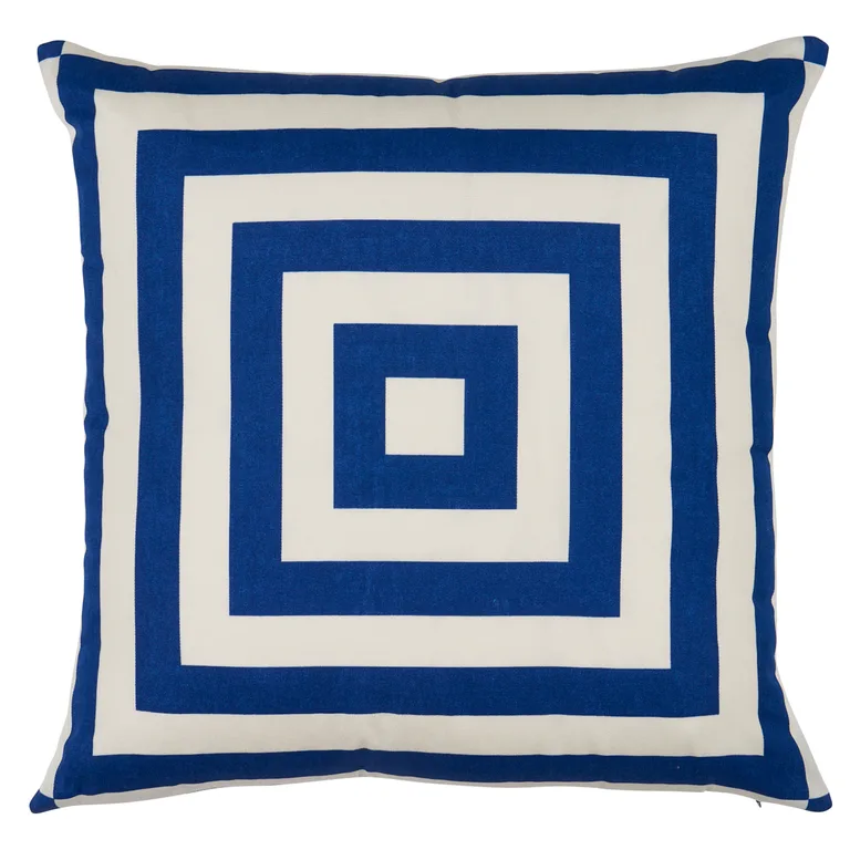 Schumacher Roxbury I/O Pillow in Navy (SO18092005)