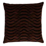 Sabi Tiger Velvet Pillow - Java Schumacher Sabi Tiger Velvet Pillow in Java