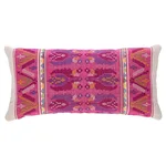 SO7983118 | Sandor Stripe Embroidery Pillow - Magenta Schumacher Sandor Stripe Embroidery Pillow in Magenta (SO7983118)