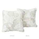 Schumacher Sandoway Vine Pillow in Linen (SO17454304)