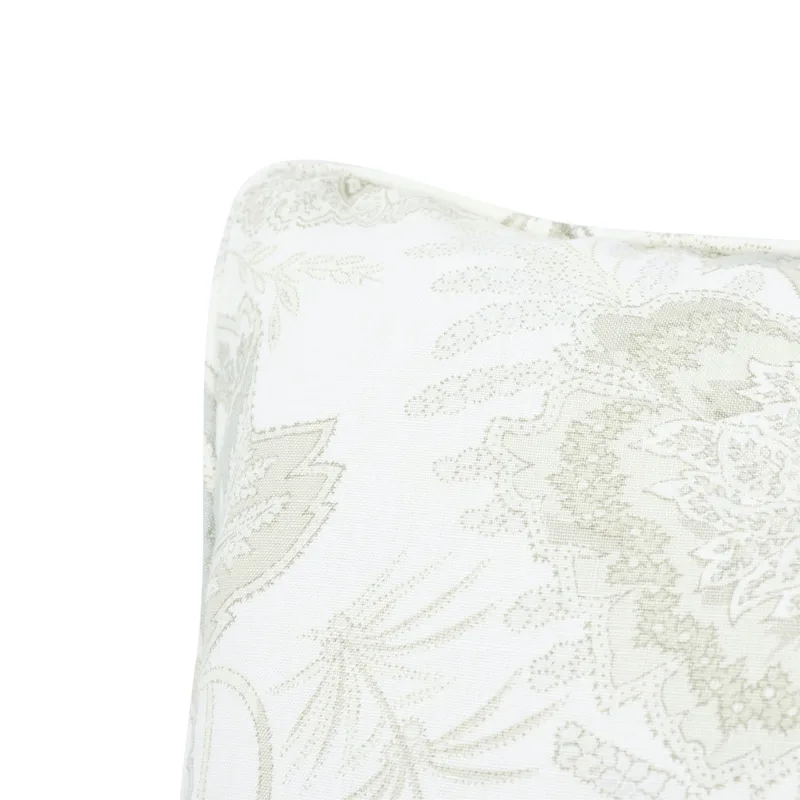 Schumacher Sandoway Vine Pillow in Linen (SO17454304)