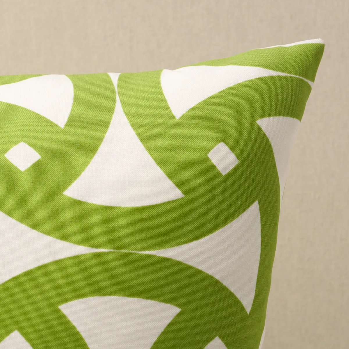 Schumacher Santorini Print I/O Pillow in Fern