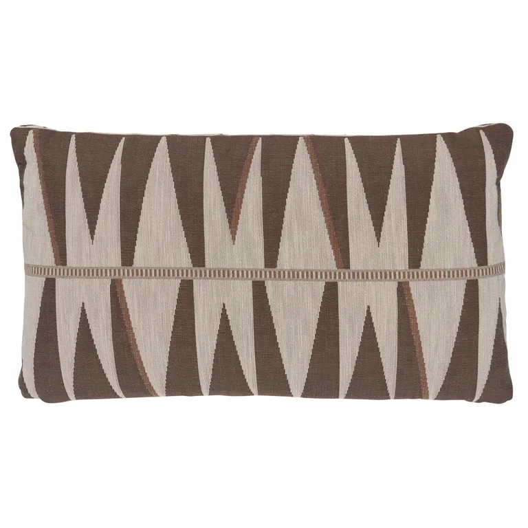 Schumacher Sarita Tapestry Pillow in Java (SO8625019)