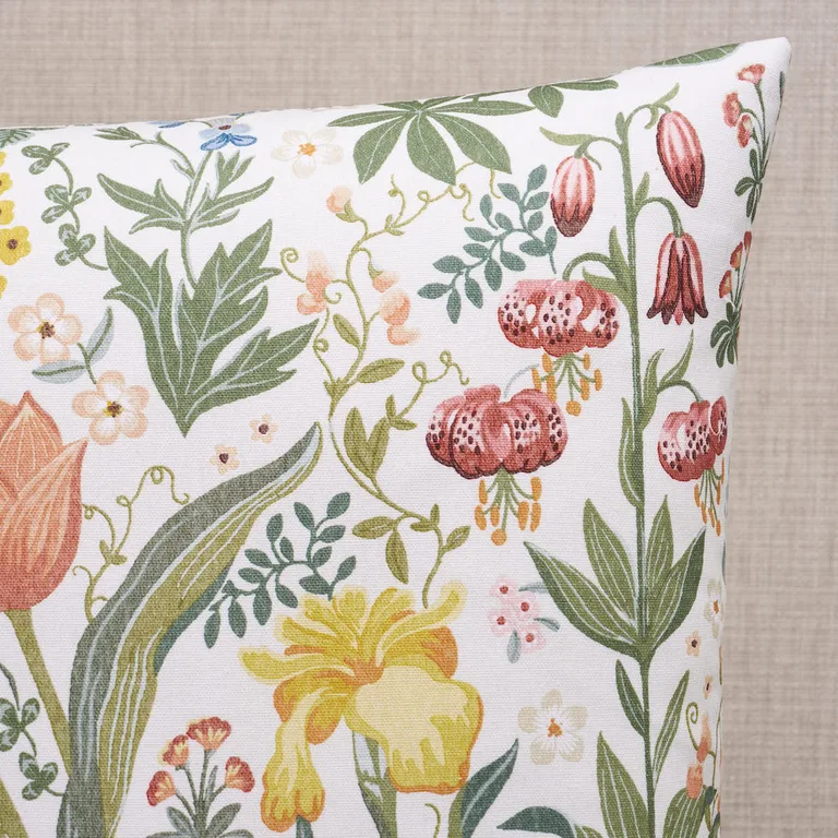 Schumacher Sea of Flowers Pillow in Multi (SOC22053105)