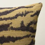 Shivalik Hills Tiger Pillow - Gold Schumacher Shivalik Hills Tiger Pillow in Gold