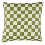 SO253005 | Small Checkers 20" Pillow - Thyme Schumacher Small Checkers 20" Pillow in Thyme (SO253005)