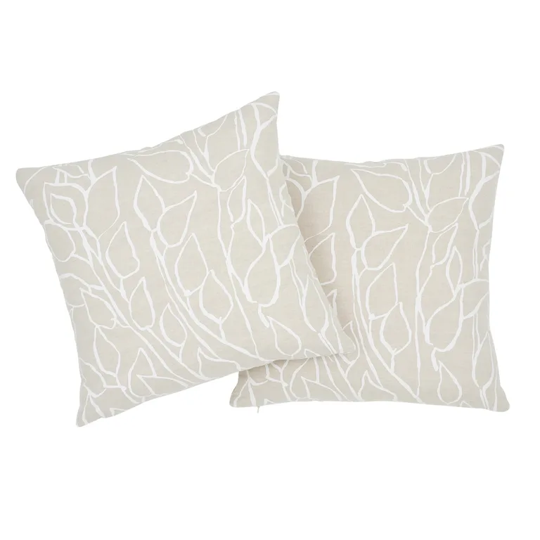 Schumacher Solandra Vine Pillow in Natural (SO17870305)