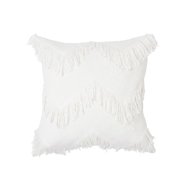 Schumacher Sonora Pillow in Ivory