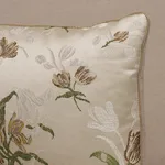 SO8582012 | Spitalfields Bouquet Pillow - Alabaster Schumacher Spitalfields Bouquet Pillow in Alabaster (SO8582012)
