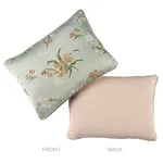 SO8582112 | Spitalfields Bouquet Pillow - Robin's Egg Schumacher Spitalfields Bouquet Pillow in Robin's Egg (SO8582112)