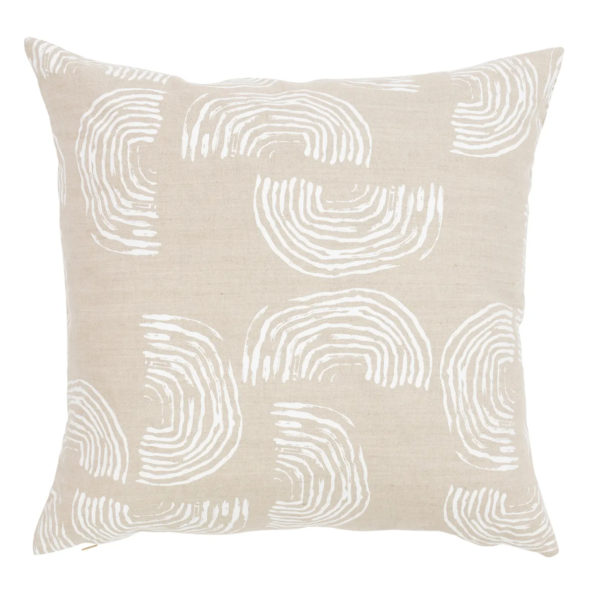 Schumacher Squiggles Pillow in White (SO0002506)