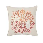 SO550004 | Starfish Pillow - Coral Schumacher Starfish Pillow in Coral (SO550004)