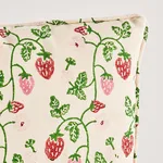 SO17978012 | Strawberry Pillow - Grass Schumacher Strawberry Pillow in Grass (SO17978012)