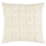 Sunda Hand Blocked Print Pillow - Neutral Schumacher Sunda Hand Blocked Print Pillow in Neutral