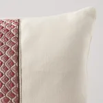 SO8089112 | Sunrise Embroidery Pillow - Pink Schumacher Sunrise Embroidery Pillow in Pink (SO8089112)