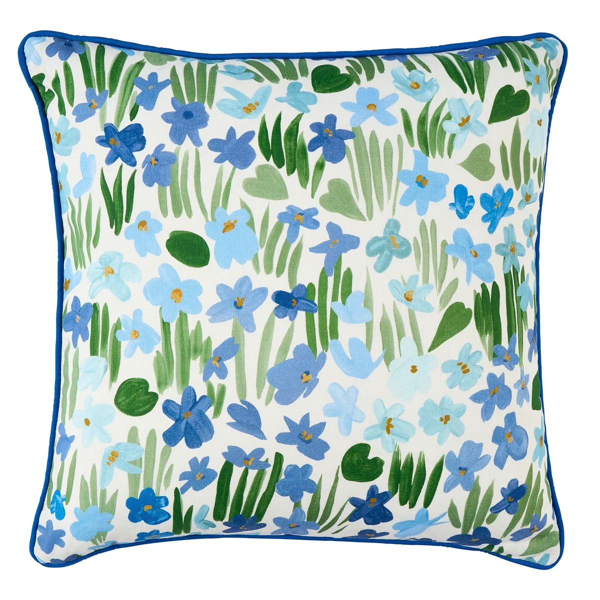 Schumacher Sweet Violette I/O Pillow in Blue (SO18220004)