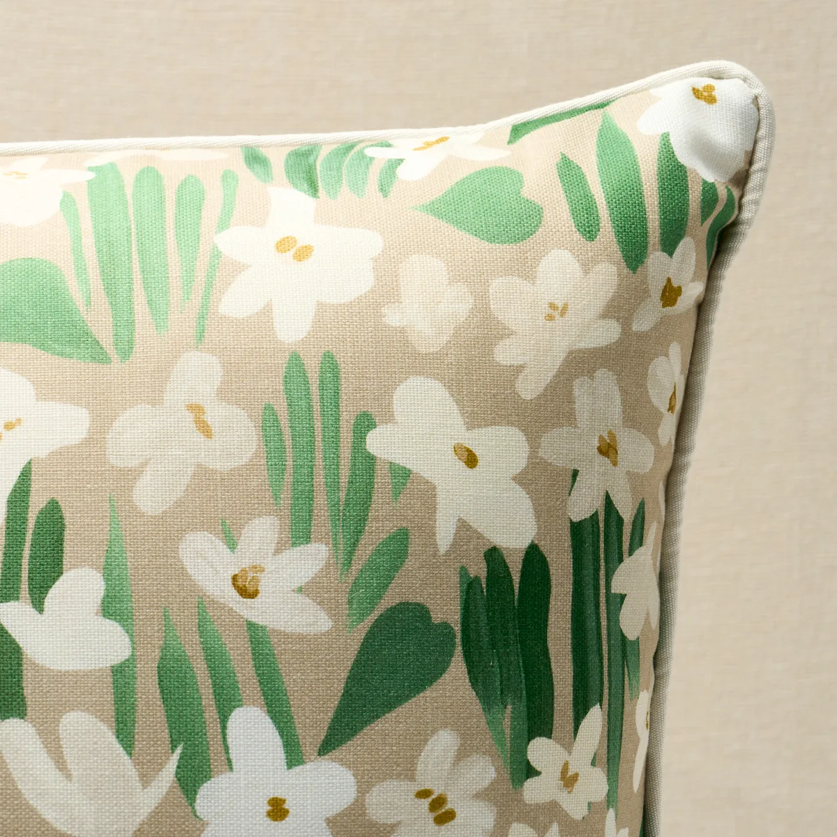 Schumacher Sweet Violette I/O Pillow in Neutral (SO18220104)