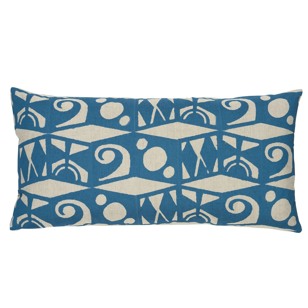 Schumacher Tarot Hand Block Pillow in Teal (SO18276118)