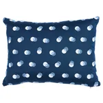 SO8184312 | Taylor Embroidery Pillow - Sky on Navy Schumacher Taylor Embroidery Pillow in Sky on Navy (SO8184312)