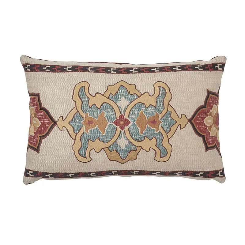 SO17518121 | Temara Embroidered Pillow – Spice