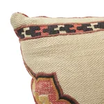SO17518121 | Temara Embroidered Pillow - Spice Schumacher Temara Embroidered Pillow in Spice (SO17518121)