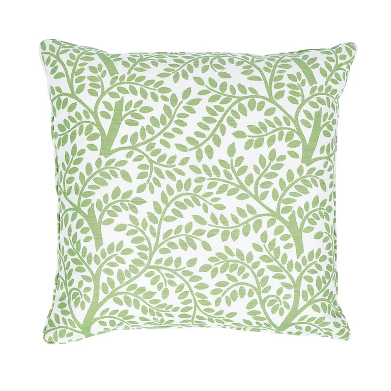 Schumacher Temple Garden II Pillow in Green (SO17950106)