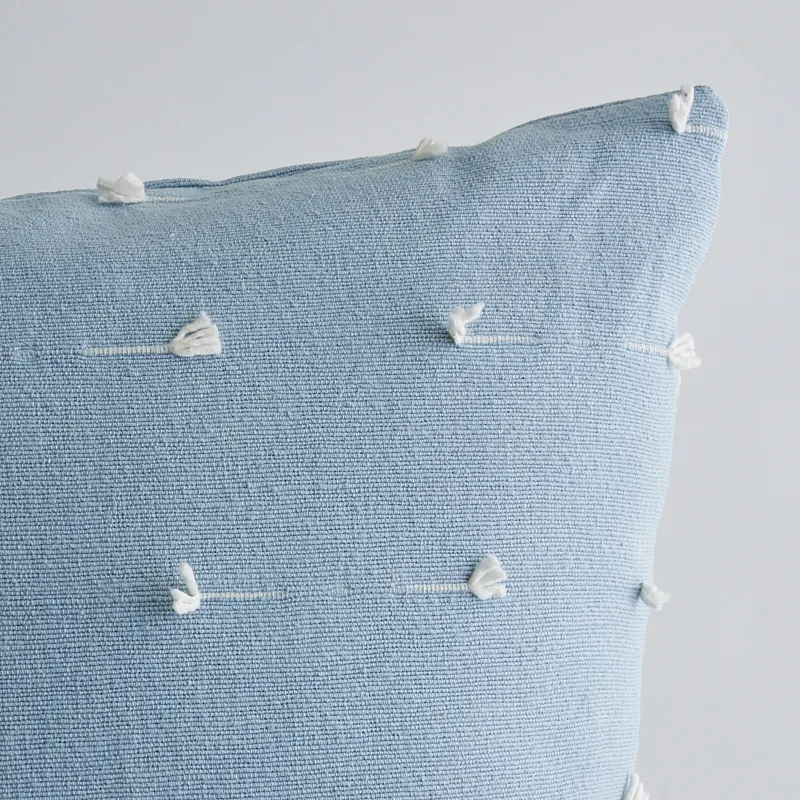 Schumacher Teton Pillow in Sky