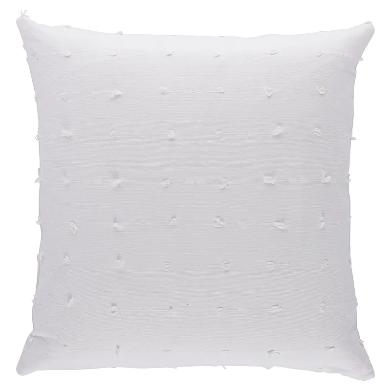 Schumacher Teton Pillow in Snow