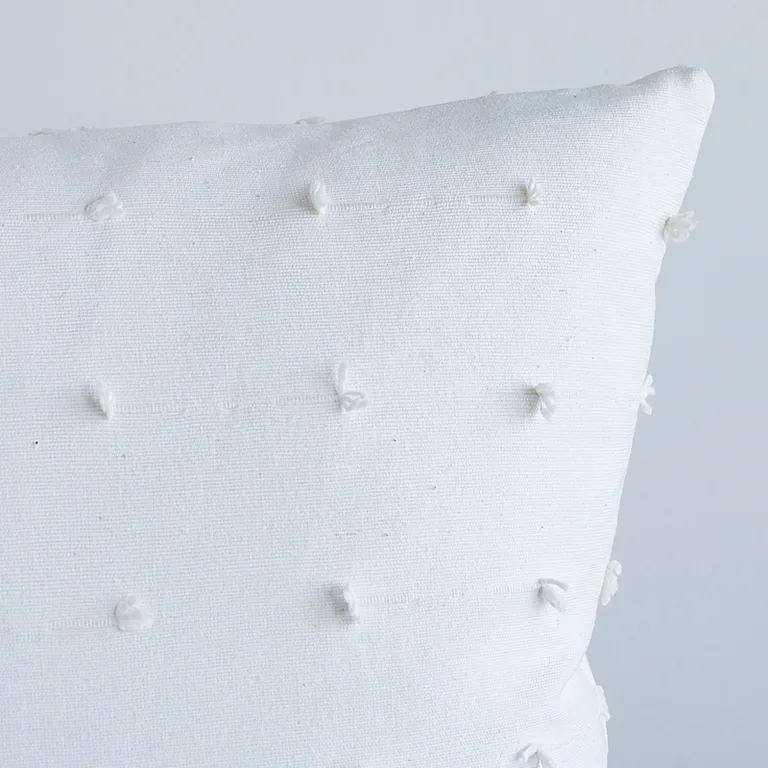 Schumacher Teton Pillow in Snow