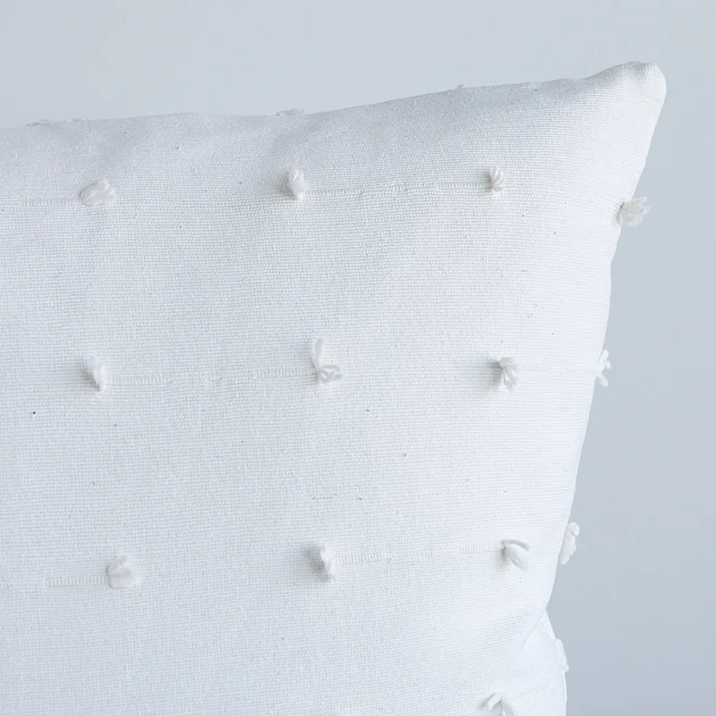 Schumacher Teton Pillow in Snow