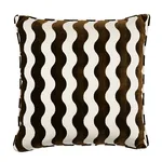 The Wave Pillow - Chocolate Schumacher The Wave Pillow in Chocolate