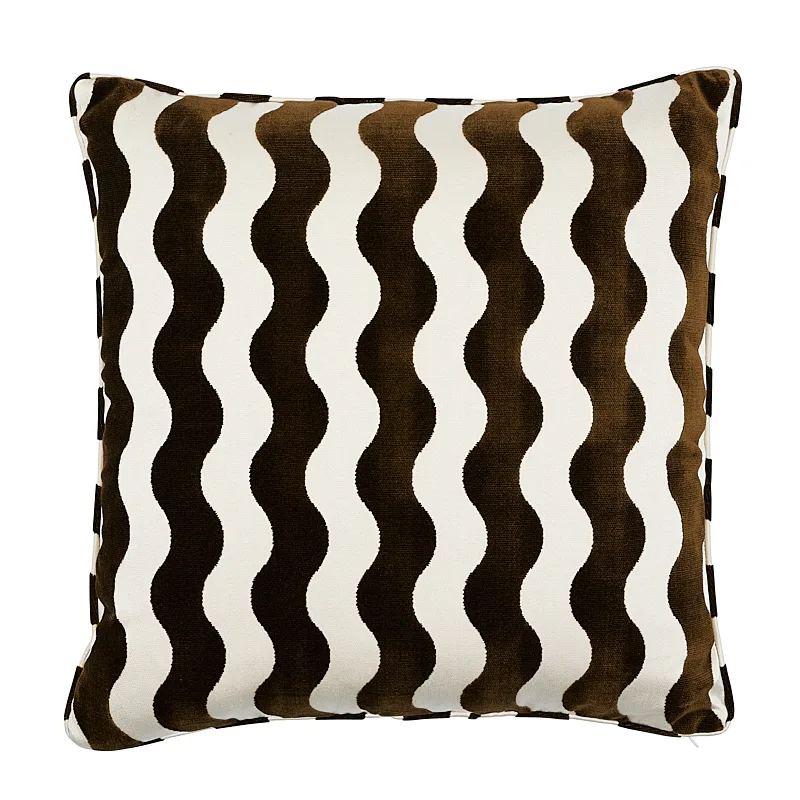 The Wave Pillow – Chocolate